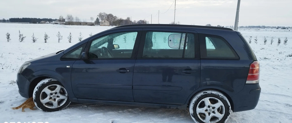 Opel Zafira cena 11000 przebieg: 194000, rok produkcji 2007 z Sierpc małe 67